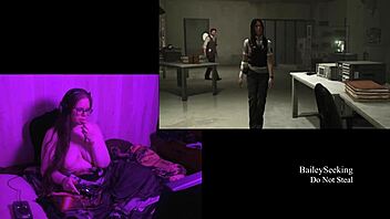 Play through part 7 of the naked evil within game with beautiful fat women