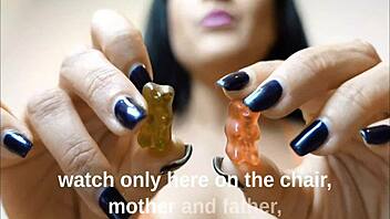 the tall latina giantess seeks revenge on her in-law in this homemade video