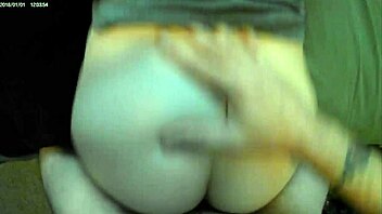 Messy creampie finish with amateur couple in doggystyle