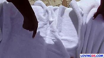 Cutie Vienna Black Craves the Massive Shape of Bro's Monster Cock in Hardcore Action.