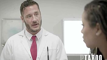 kira noir undergoes a hardcore clinical trial at the hospital, getting her big tits and ass fucked with a cumshot