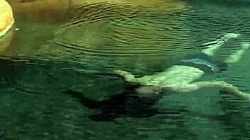 Rubbing Step-Sis With Tanning Oil Makes Cock Hard