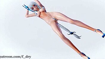 Sea Breeze Micro Bikini Kawaii Strike In Mmd R18 Animation!