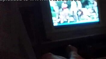 Me jerking and cumming watching bisex porn!