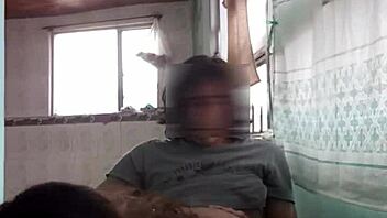 The petite latina brunette gets fucked on the chair, her big tits bouncing wildly