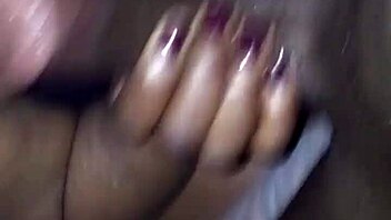 Cheating Wife Sucks Cock In Hood With Cum Swapping