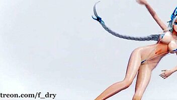 Sea Breeze Micro Bikini Kawaii Strike In Mmd R18 Animation!