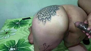 Watch this perverse anal doggy fuck with latina ebony!