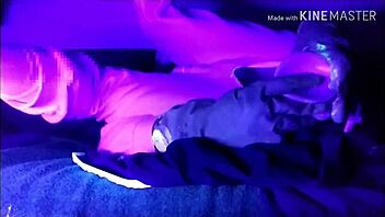 cosplay solo with large dildo