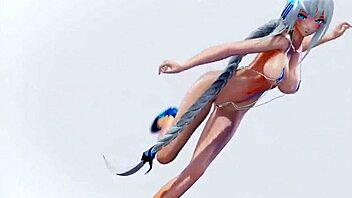 Sea Breeze Micro Bikini Kawaii Strike In Mmd R18 Animation!