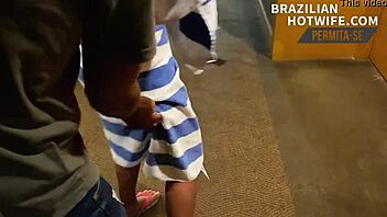 when the eater's dick slips out, the cuckold pushes it back in.