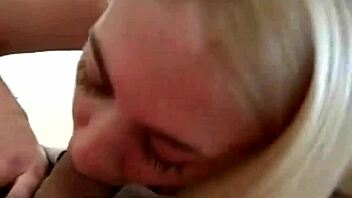 watch brit nadia give close-up pov blowjob with big tits bouncing?