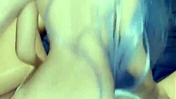 Tiny girl gets her pussy pounded by a sex doll