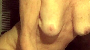 Sixty-year-old woman tries anal again, getting creampied.