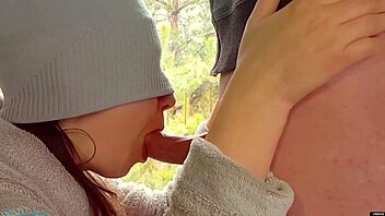 老婆深喉迎接老公颜射一脸精液？