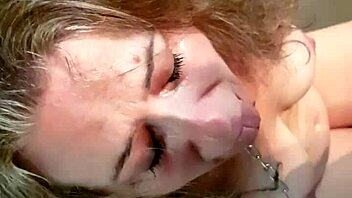 French foot slave obediently worships feet