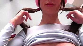 Coworker waits while he fucks anal brunette mckenzie lee 😈