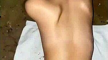 Amateur blonde babe bent over and fucked doggystyle by milf