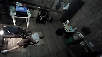 Homemade porn video of a big ass brunette getting fucked by her stepbrother