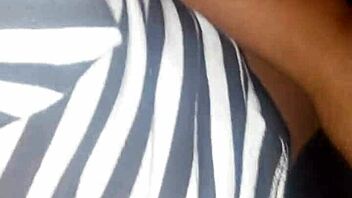 ebony bitch eats pussy cum