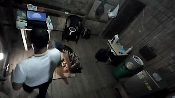 Homemade porn video of a big ass brunette getting fucked by her stepbrother