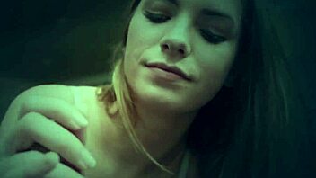 young teen 18+ eagerly sucks big cock in pov, getting handjob and blowjob before massive cumshot all over her face.