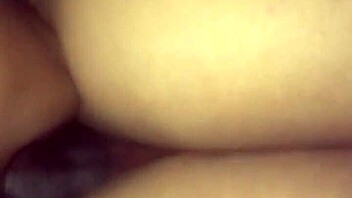 redbone babe riding big black cock reverse cowgirl