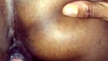 why is montana banxxx's big black cock creaming this ebony babe so hard?