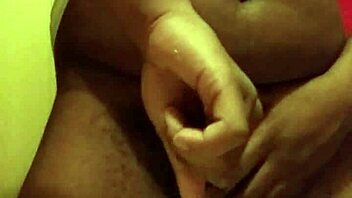 Stroking Big Black Monster Cock in Detail