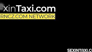 Sexy Fitness Trainer Banged Hard in Backseat of Taxi