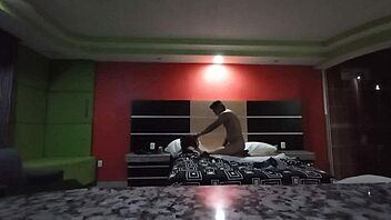 Morrita's petite body gets filled with Perrito's big cock