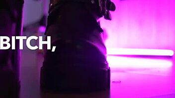 natalie and her rude boots have a surprise for you