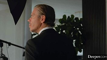 deeper sexy model azul reveals naughty client session