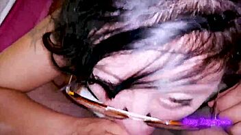 samanta gives me the hottest homemade blowjob ever