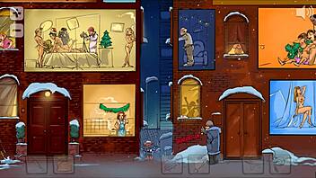 Christmas Eve Metropolis Hentai Santa Dildo Toys