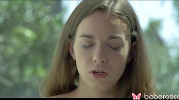 Brunette Tali Dova daydreams of her girlfriend while RUBBING HER HAIRY PUSSY