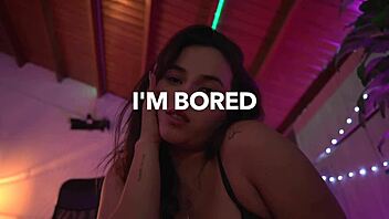 natalie and her rude boots have a surprise for you