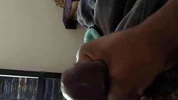 Jay Shooting Massive Load from Monster Cock in Solo Cumshot Scene