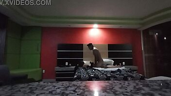 Morrita's petite body gets filled with Perrito's big cock