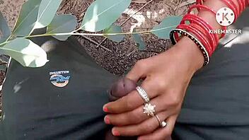 hey, wanna see this indian desi babe fucked outdoors?