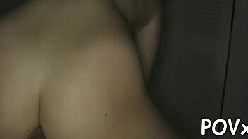 Rough and ready: A hardcore couple gets down and dirty with a massive strapon