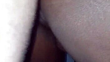 Husband watches wife get fucked by black guy and takes his load