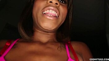 Jerking My White Boyfriend With Ebony Friend