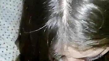 Wow, this latina gives an amazing blowjob with her big ass 😍