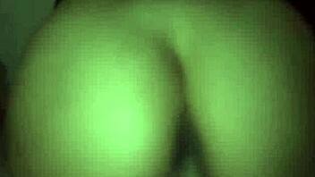 asian girlfriend leaves boyfriend for white cock, blindfolded and humiliated