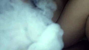 Homemade video of amateur smoking and fucking with a big cock