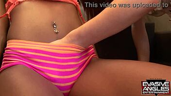 Jodie Taylor excitedly plays with interracial lesbians in scene five!