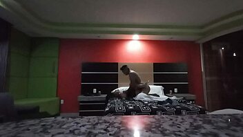 Morrita's petite body gets filled with Perrito's big cock