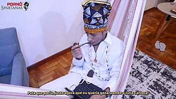 Rabuda Takes Monster Cock Deepthroat Blowjob And Doggystyle Spanking