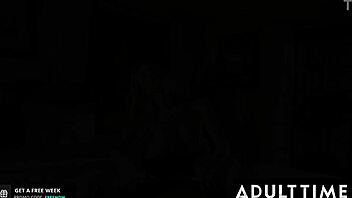 POV video of a blonde girlfriend giving deepthroat and riding cock in cowgirl position